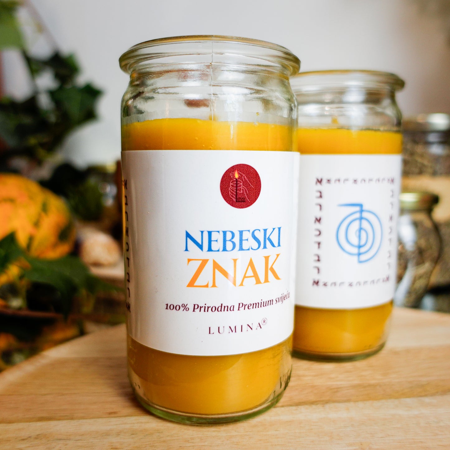 NEBESKI ZNAK - Premium Ritualna Svijeća 250g