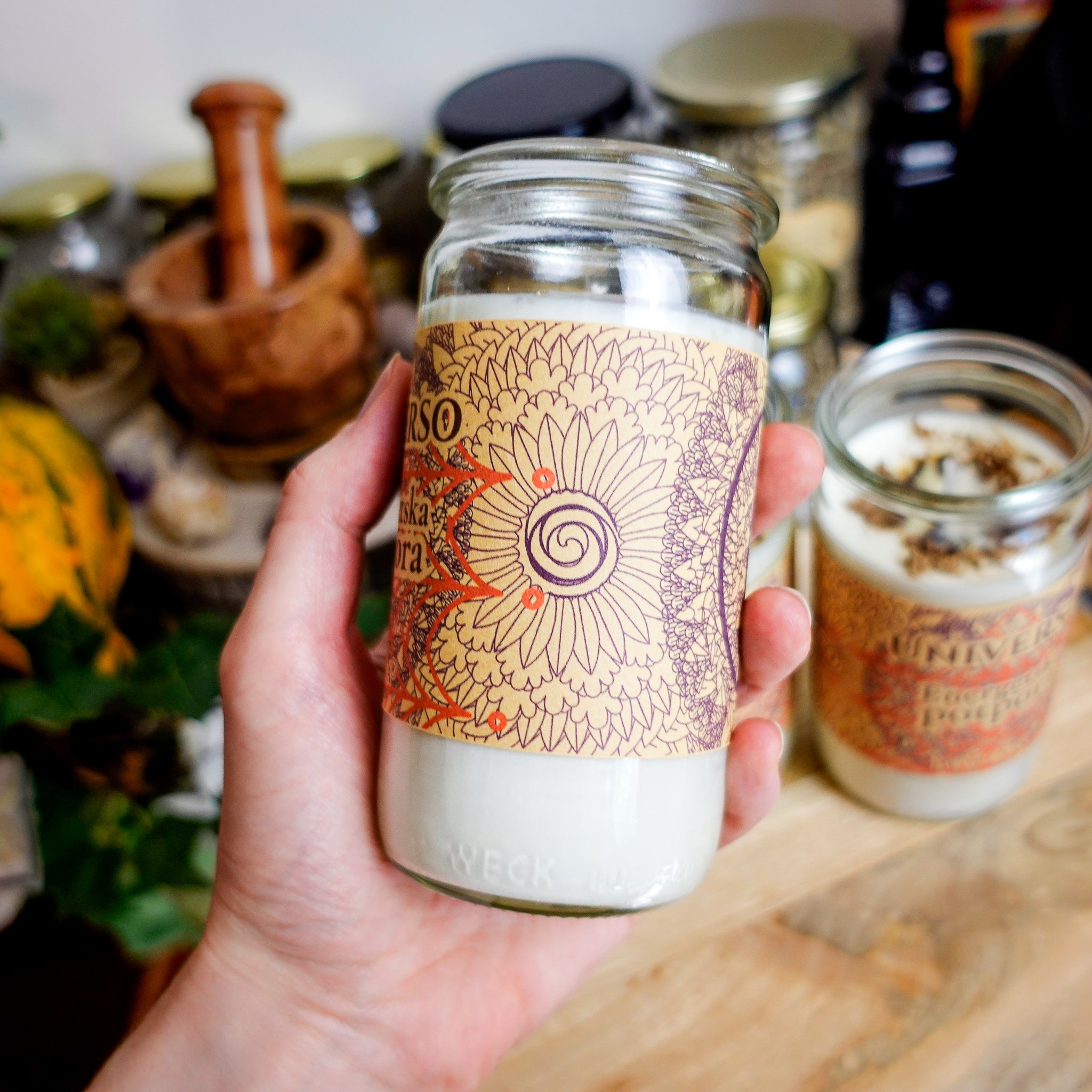UNIVERSO Sve Je Moguće Ritualna Svijeća 250g