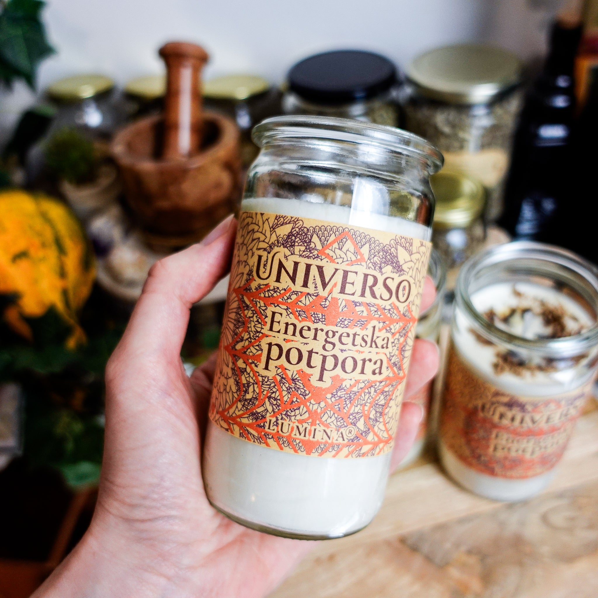 UNIVERSO Sve Je Moguće Ritualna Svijeća 250g