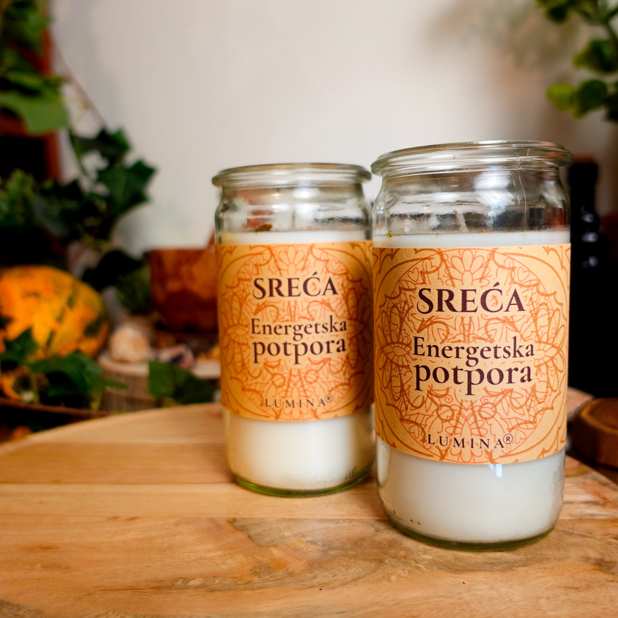 SREĆA Miris Vječnog Osmijeha Ritualna svijeća 250g
