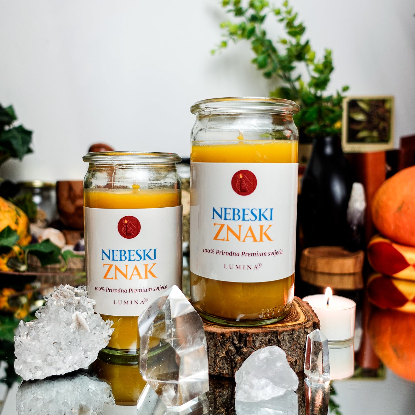 NEBESKI ZNAK - Premium Ritualna Svijeća 250g