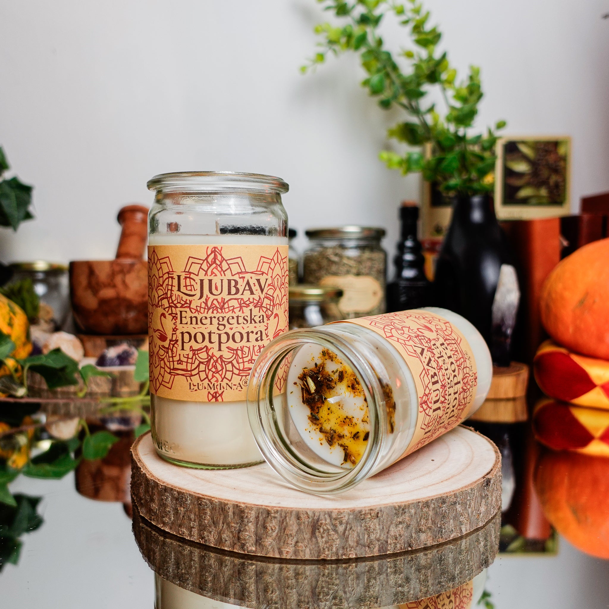 LJUBAV Miris Buđenja Ljubavi Ritualna Svijeća 250g