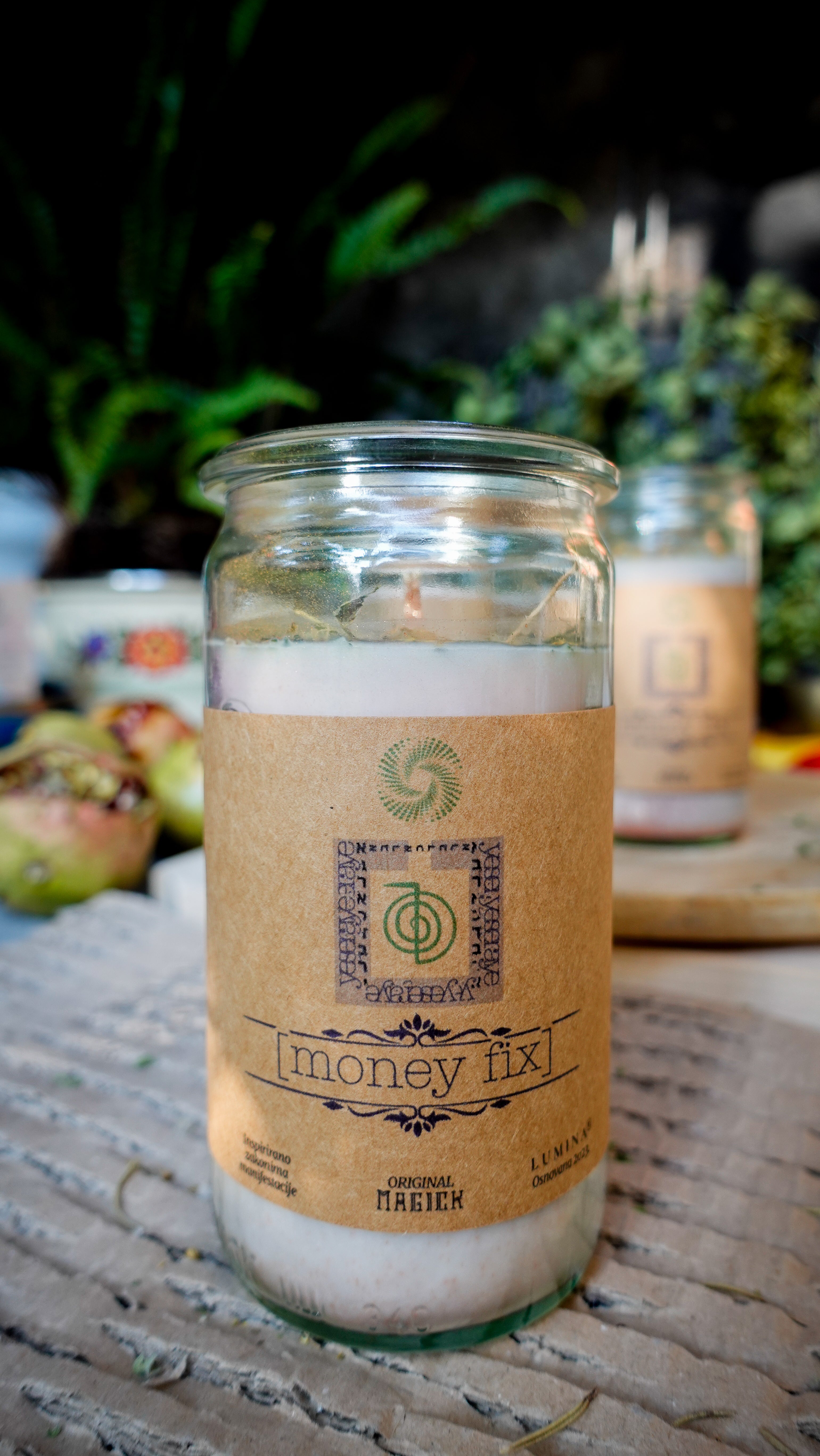 MONEY FIX Premium Ritualna Svijeća 250g