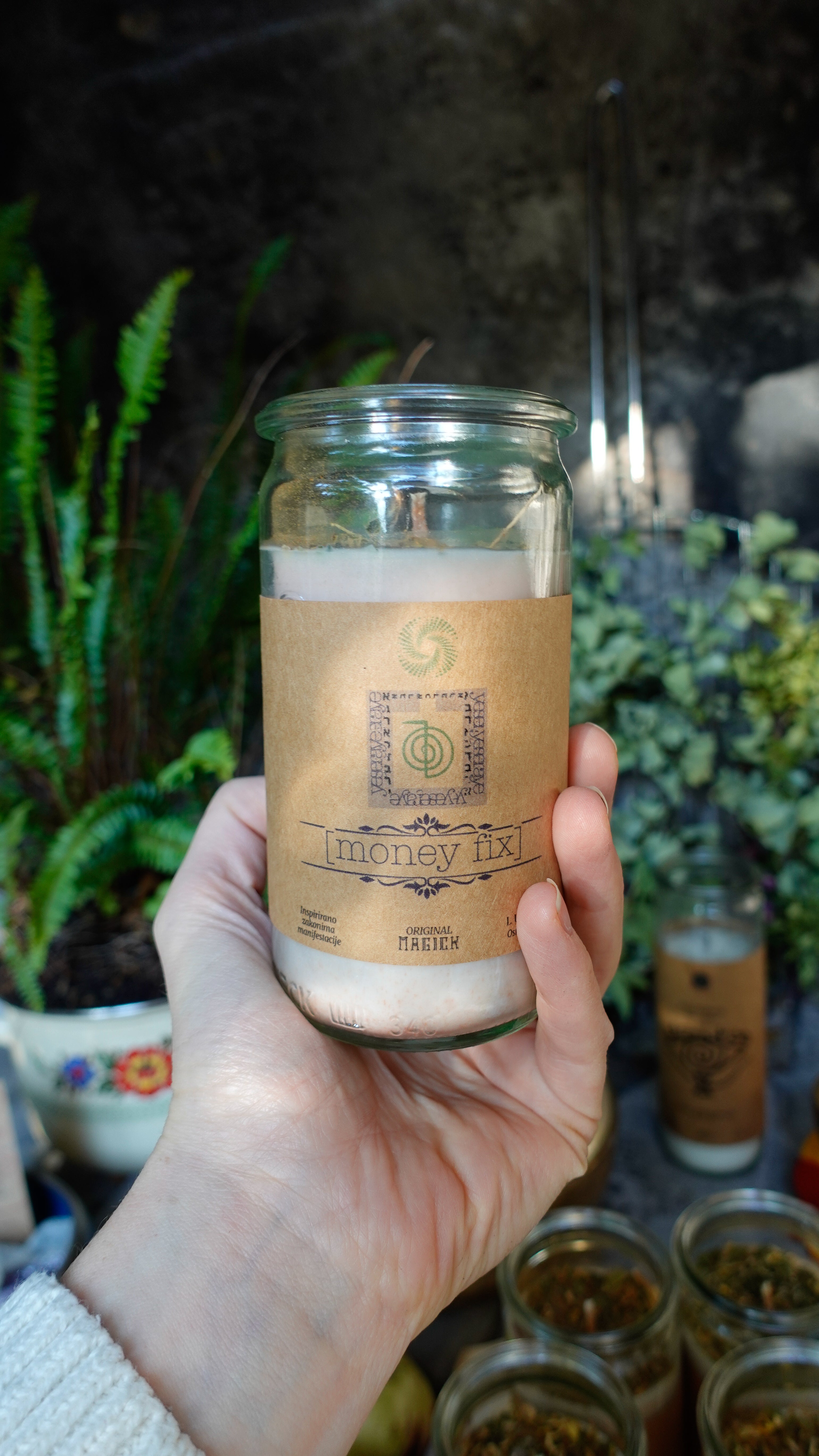 MONEY FIX Premium Ritualna Svijeća 250g