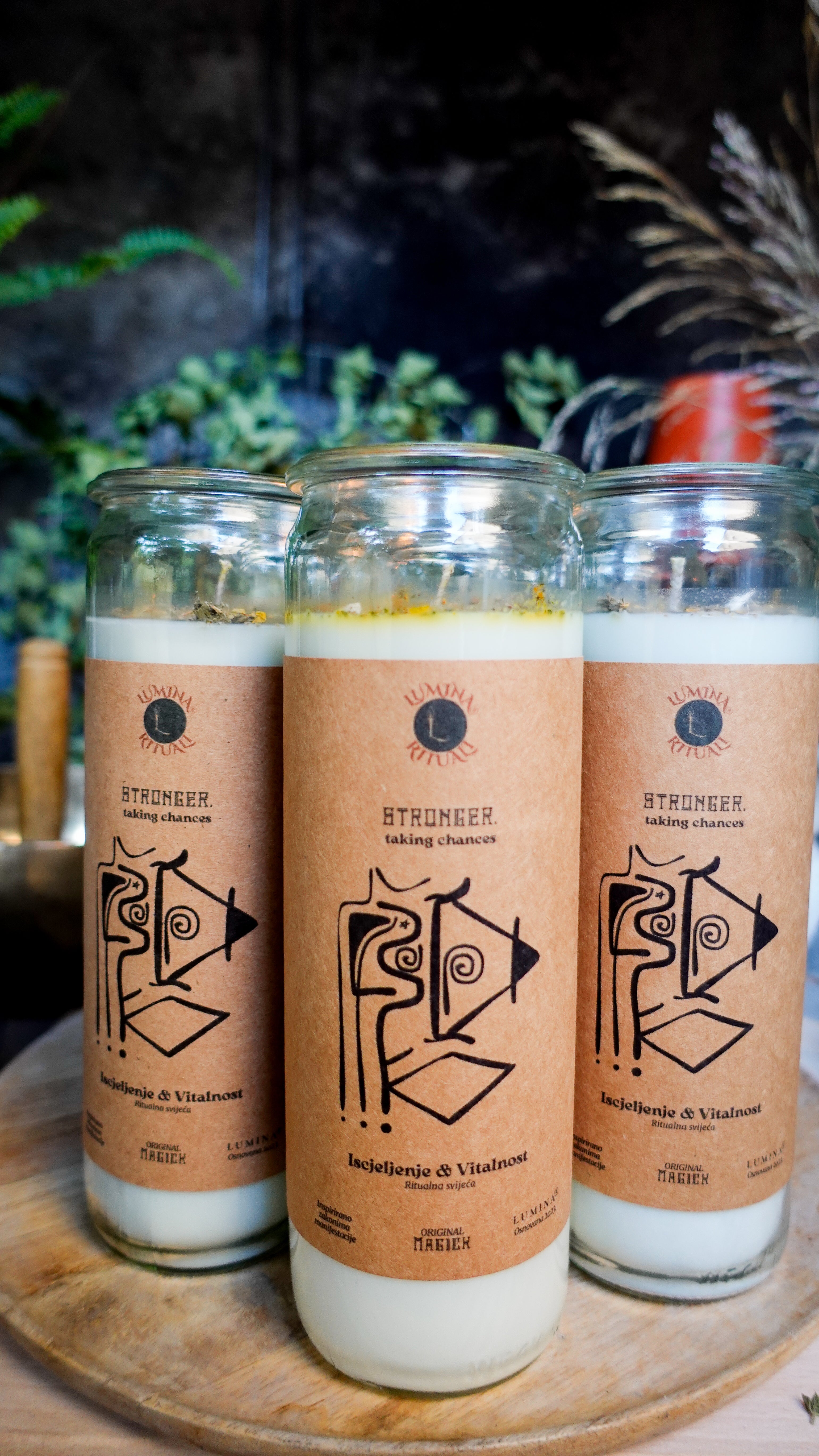 STRONGER. Iscjeljenje & Vitalnost Ritualna Svijeća 450g
