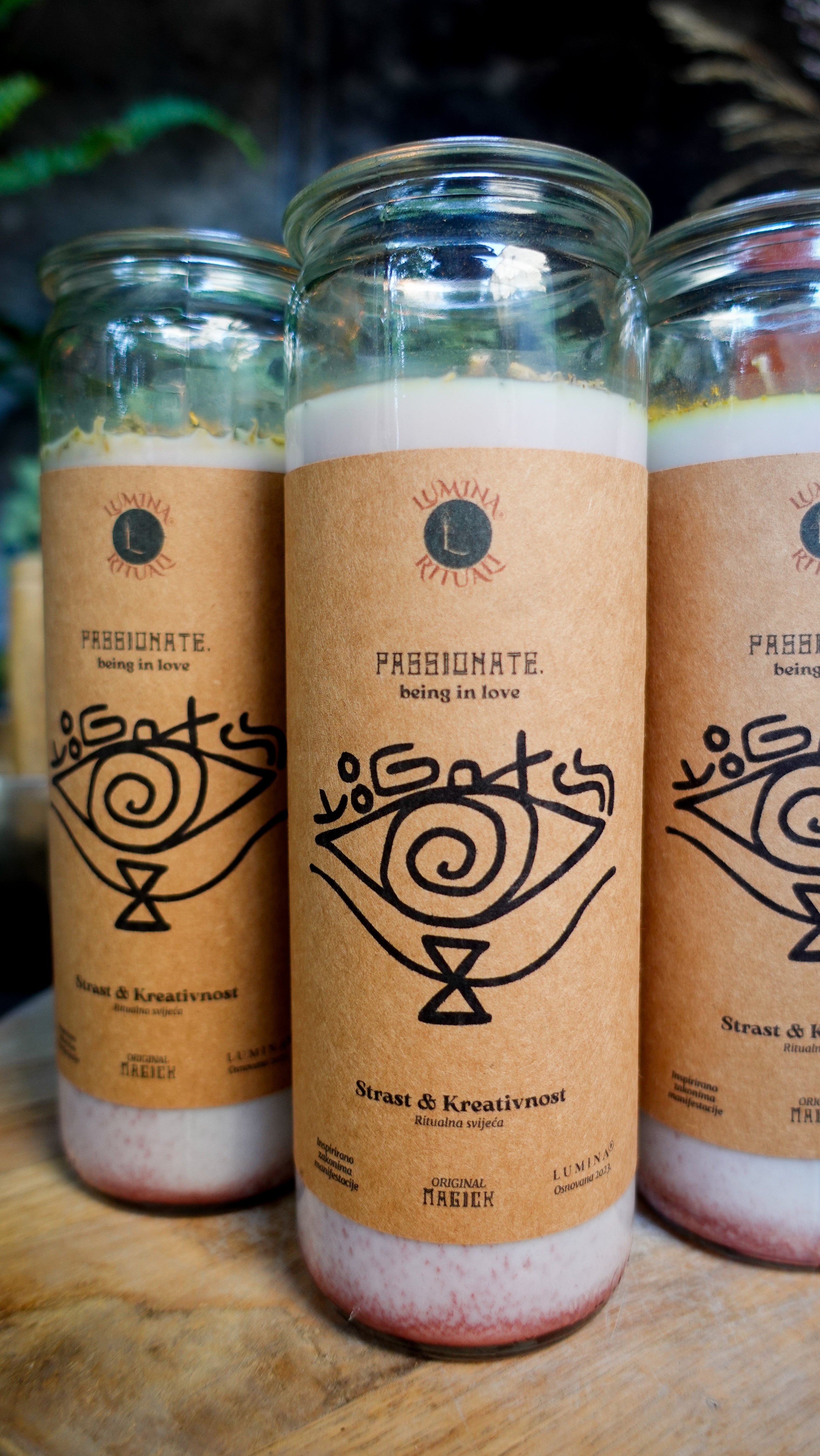 PASSIONATE. Strast & Kreativnost Ritualna Svijeća 450g