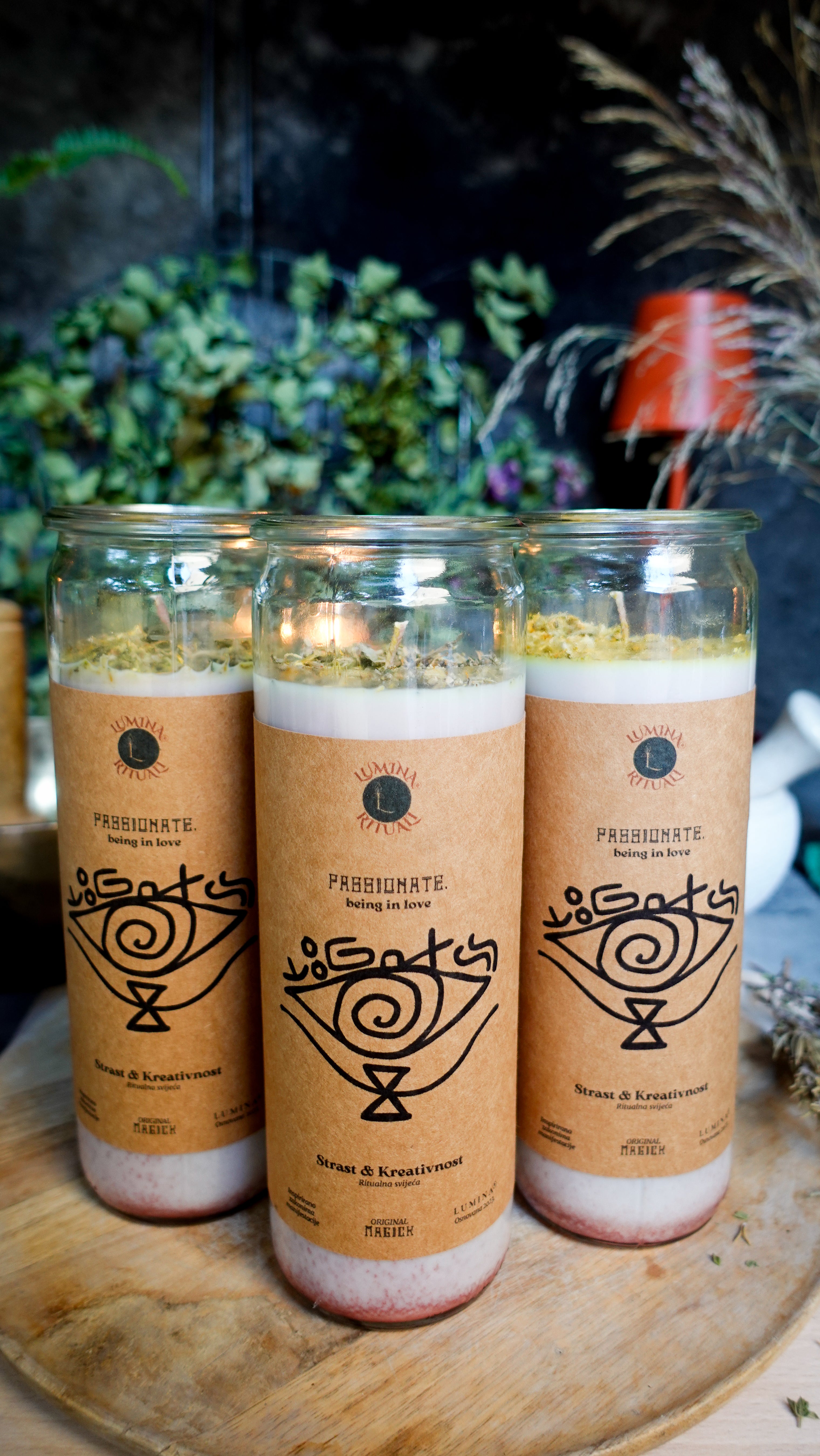 PASSIONATE. Strast & Kreativnost Ritualna Svijeća 450g