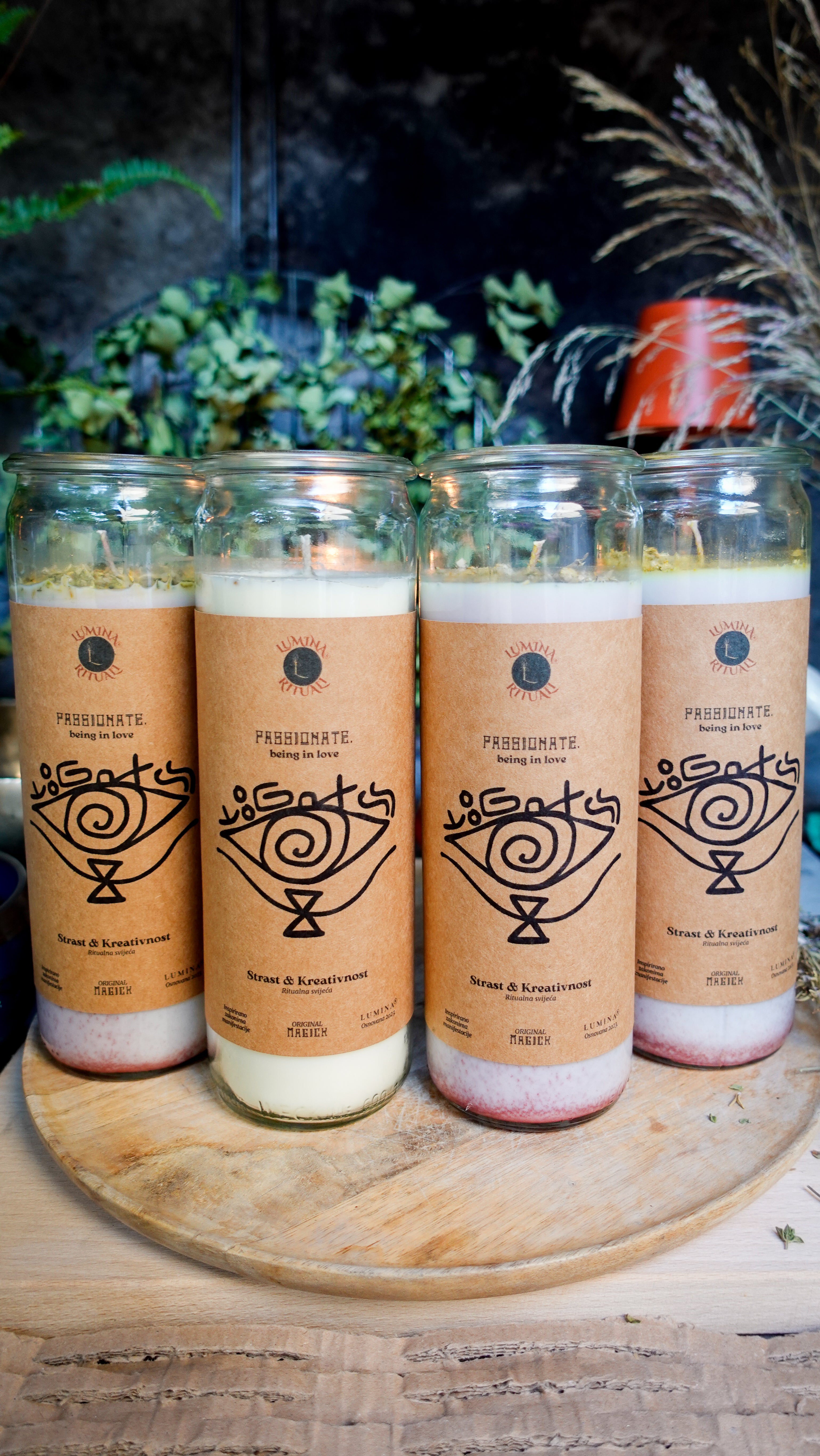 PASSIONATE. Strast & Kreativnost Ritualna Svijeća 450g