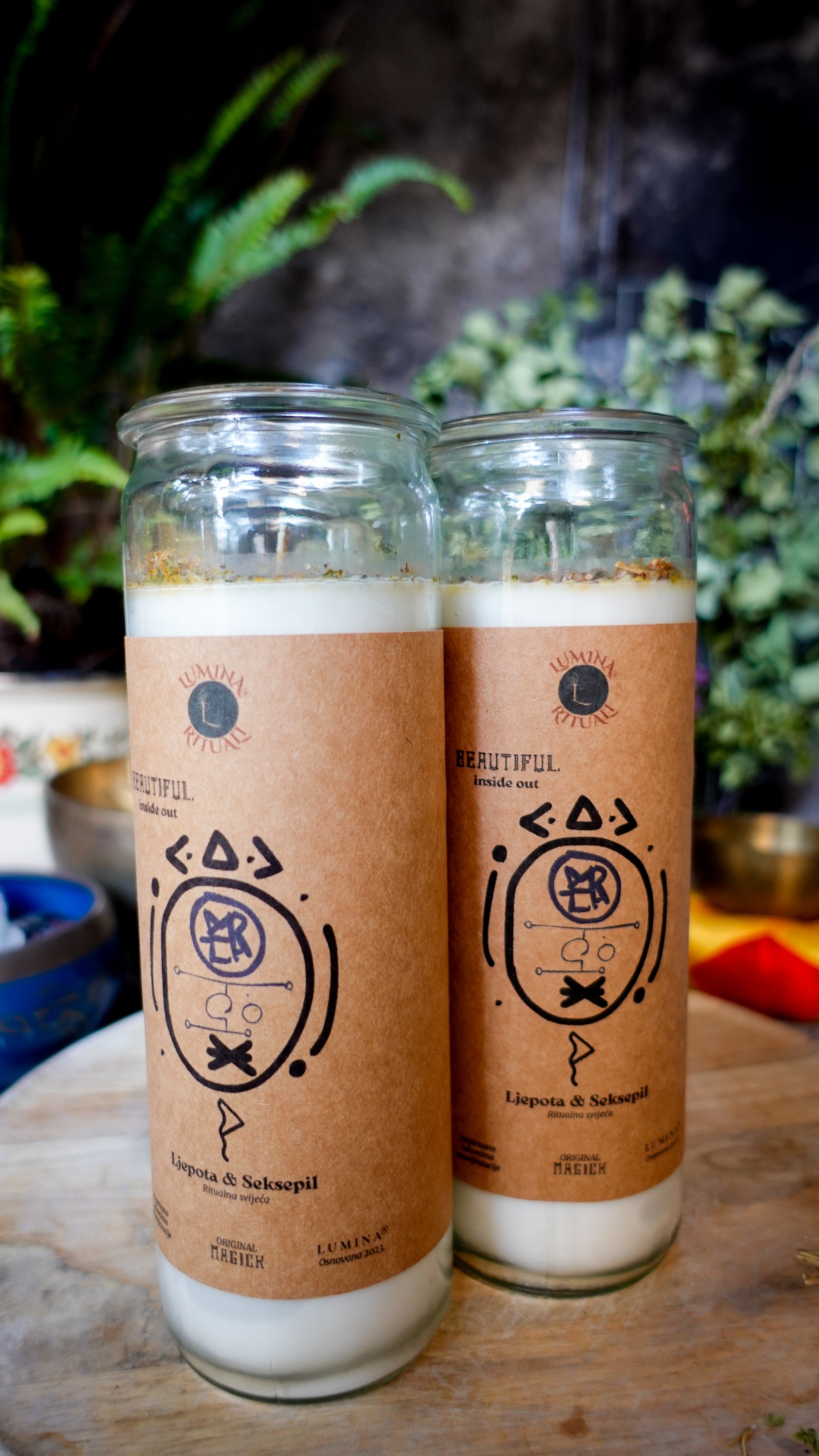 BEAUTIFUL. Ljepota & Seksepil Ritualna Svijeća 450g